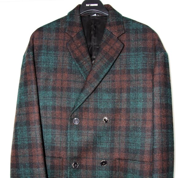 BNWT AW19 OAMC D.B HARRIS TWEED TARTAN JACKET 52 - Picture 2 of 13